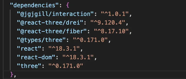 프로젝트 설치 버전