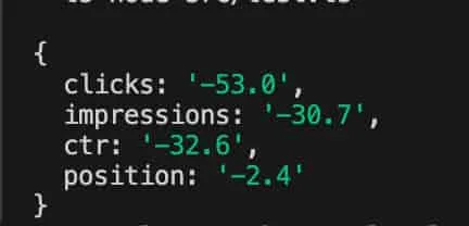 Search Console 코드 지표 2